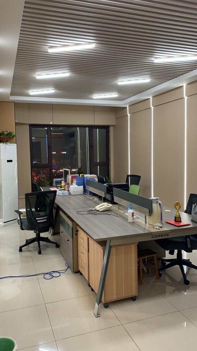 PVC Entegre Duvar Paneli Çevre dostu iç arka plan duvarı 0