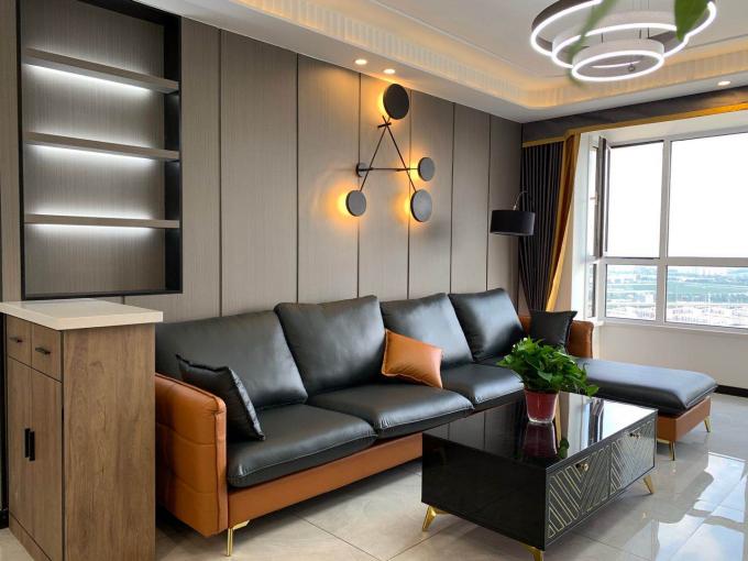 PVC Entegre Duvar Paneli Çevre dostu iç arka plan duvarı 1