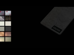 Profesyonel özelleştirilmiş hızlı teslimat hafif lüks stil mermer bambu kömür fiber ahşap kaplama