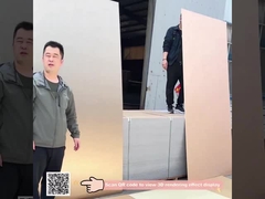 Yüksek Kaliteli Yangına Karşı Dayanıklı Bambu Kömür Ahşap Finer İç Yapı Esnek Bambu Duvar Paneli