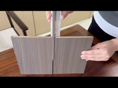 PVC duvar paneli metal çizgilerinin eklenmesi