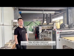 Bambu Kömür Ahşap Finer ambalajlama ve nakliye işlemi