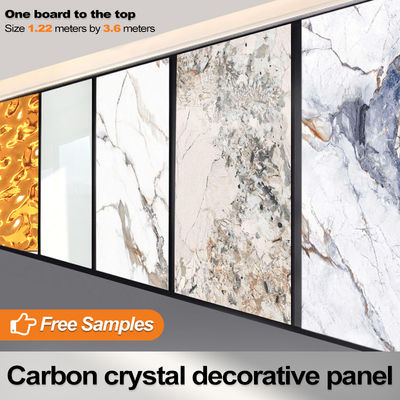 Modern Light Luxury Bamboo Charcoal Wood Veneer PVC Slotted Wallboard