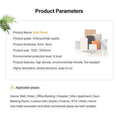 Wholesale PVC Bamboo Fiber Background Wall Panel Wood Veneer Bamboo Charcoal Wood Grain For Interior Finish Apartments Bedroom