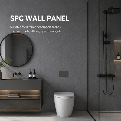 Spc Wall Panels Waterproof And Flame-Retardant Board For Bathroom