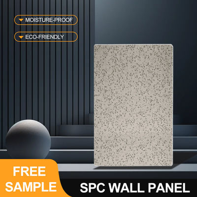 SPC Duvar Paneli 600*2440*4mm Su geçirmez Taş Plastik Çevre Dostu Dikişsiz Mermer Yaprak Entegre Duvar Paneli Otel Banyo İç Dekorasyonu