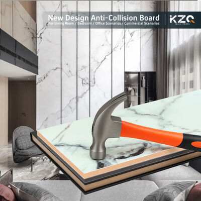 Yeni Ürün Boyasız Bambu Ahşap Fiber Duvar Paneli Çarpışma Önleyici Su Geçirmez Neme Dayanıklı Otel Koridorları için Kolay Kurulum