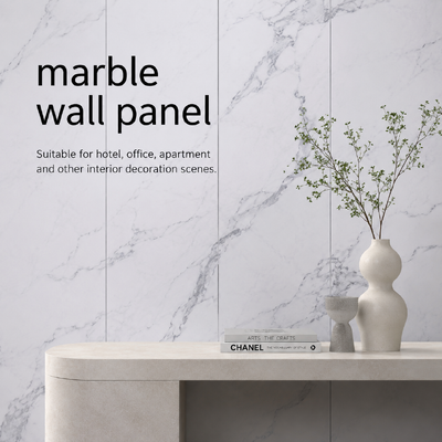 PET MARMUR PANELİ İç duvar paneli için bambu ahşap lifleri