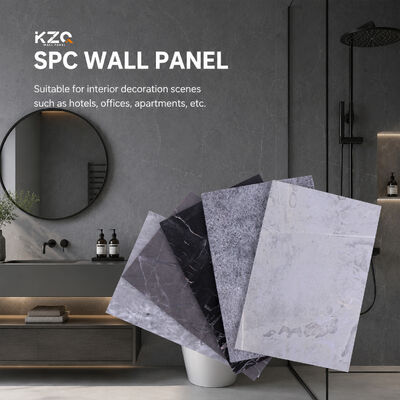 Banyo duş için su geçirmez ve alevden koruyucu SPC duvar paneli